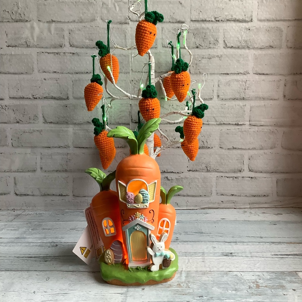 Spring Gatherings Easter LED Carrot House